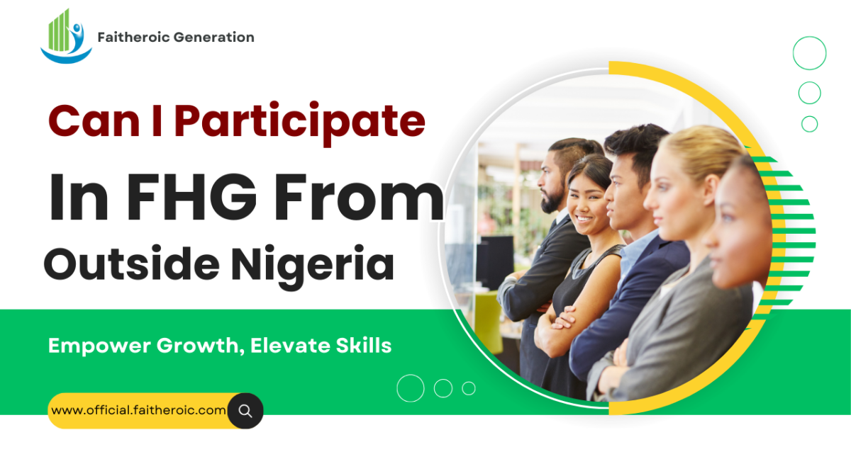 Can I participate In FHG From Outside Nigeria